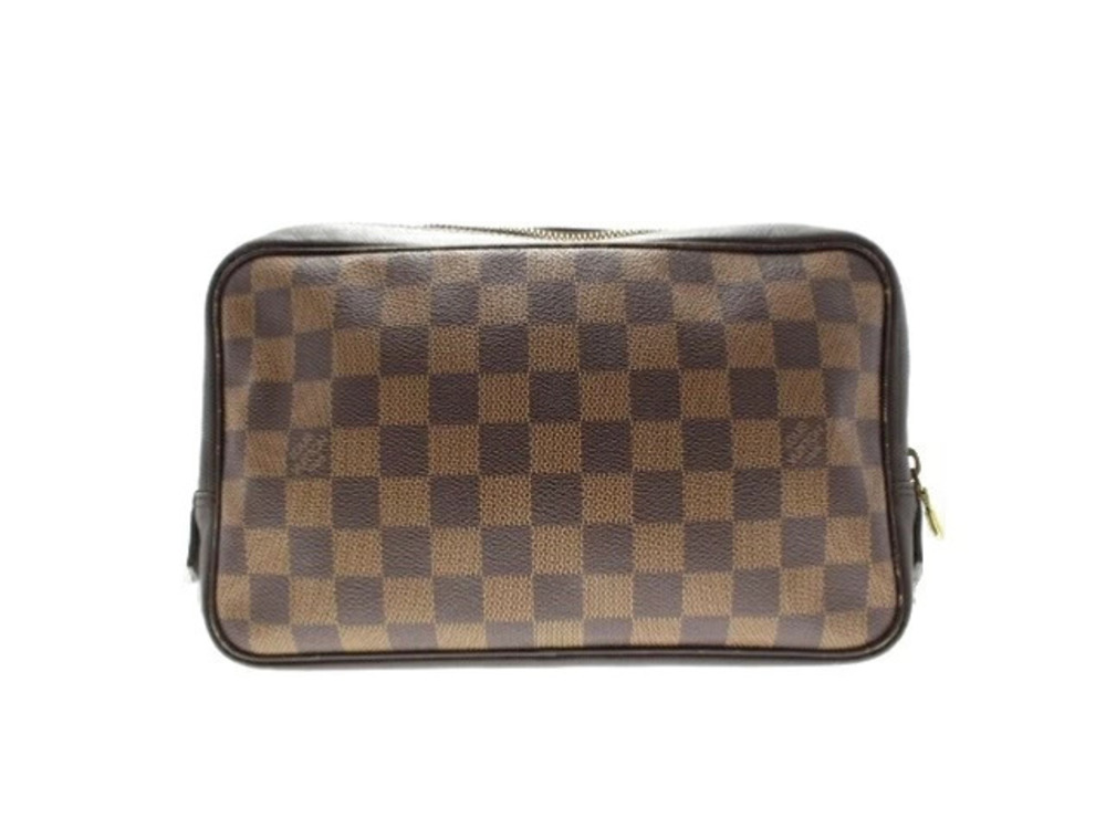 LOUIS VUITTON Bag Trousse Toilette Shoulder Damier